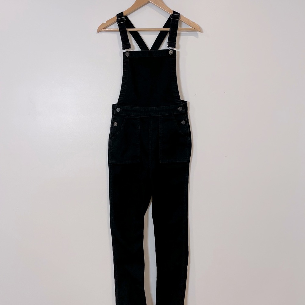 Madewell black overalls size small
